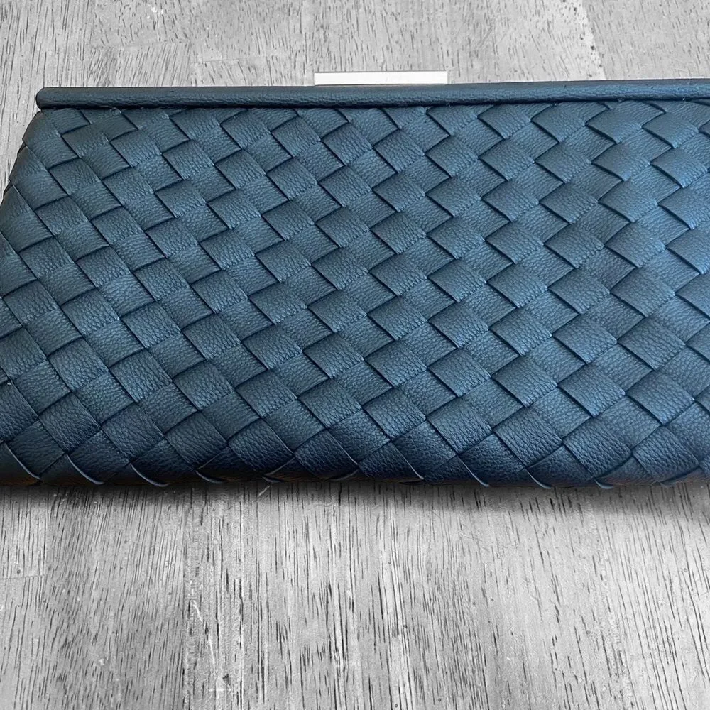 Sondra Roberts Leather Clutch Bag Purse